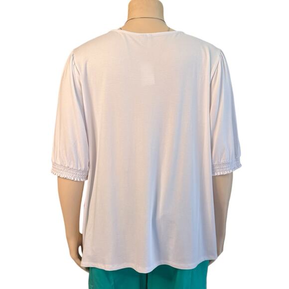 CATO  Top Size 26/28 in White - Picture 2 of 10